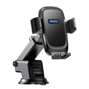 Yesido C262 Suction Cup Car Holder and Windshield  phone Holder- Black