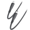 Yesido CA151 Silicone Cable Fast Charge 20w - Black