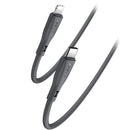 Yesido CA151 Silicone Cable Fast Charge 20w - Black