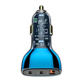 Maxco MQ05 PD3.0 Fast Car Charger 90W USB-A + 2 USB-C Ports - Black