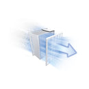 مكنسة كهربائية بوش سيريز 6 برو باور، بدون كيس، 2200 واط - BGS412234 - أسود 