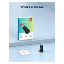 RavPower Charger Car 20w - 2 ports 1A 1C -RP-VC1016 - Black