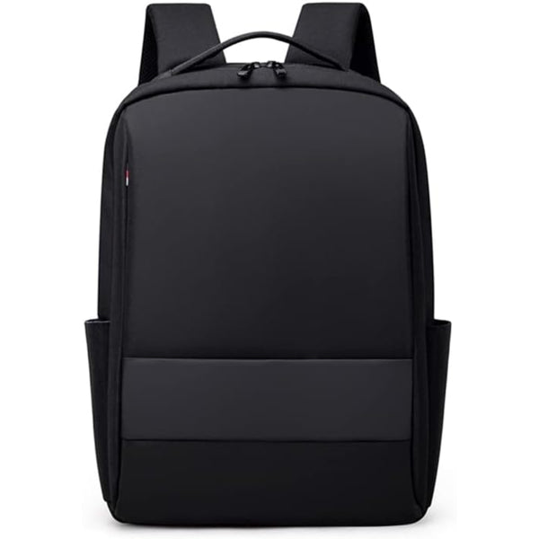 Rahala 505 Compact Business Waterproof Laptop Backpack With Usb Charging Outport – Black