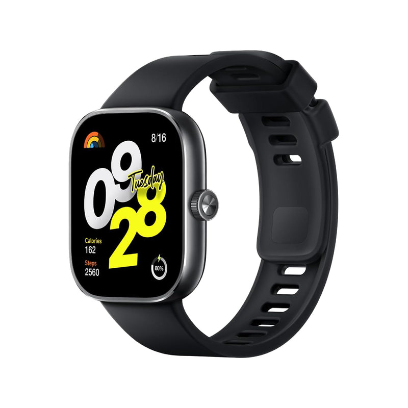 Redmi Watch 4, AMOLED, GPS, Up to 20 days Battery Life - Black