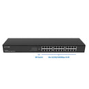 شبكة جيجابت Airlive 24 منفذ 10/100/1000 ميجابت في الثانية - أسود 