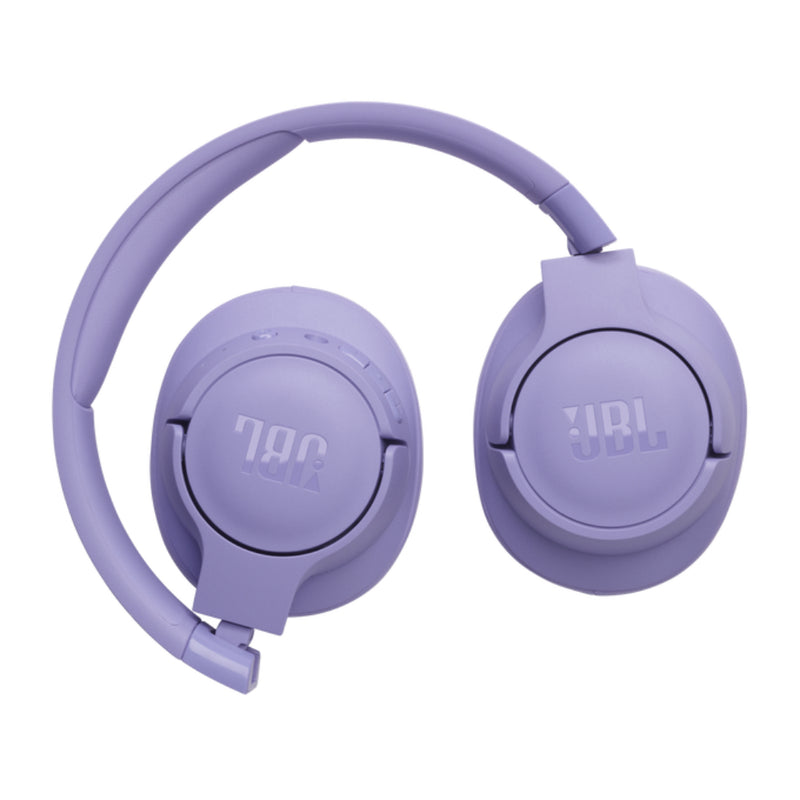 JBL Tune 720BT Wireless Over Ear Headphones with Mic, Pure Bass Sound, Upto 76 Hrs Playtime - Purple