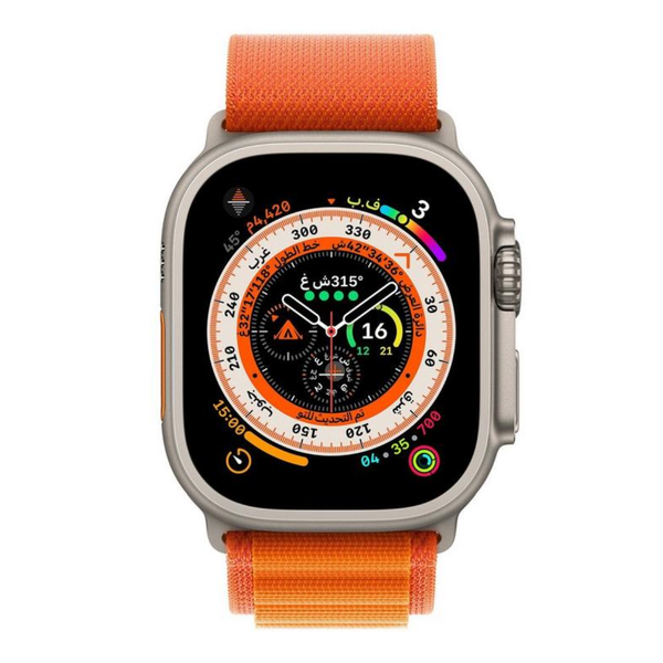 Apple Watch ULTRA 49mm (S) Titanium Case - Orange