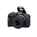 Canon EOS R100 Mirrorless Camera Kit | RF-S 18-45mm IS STM Lens | Black | Compact & Easy-to-Use