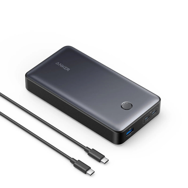 Anker 537 Power Bank PowerCore 24K 65w for Laptop, A1379P11-F - Black