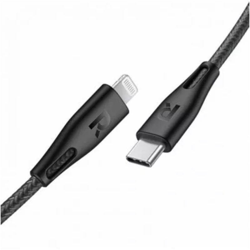 Ravpower Type C to Lightning Cable 1.2m, RP-CB1017 - Nylon Black