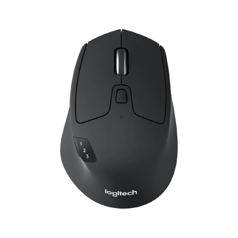 Logitech M720 TRIATHLON Multi-Device Wireless Mouse with Hyper-fast scrolling - Black