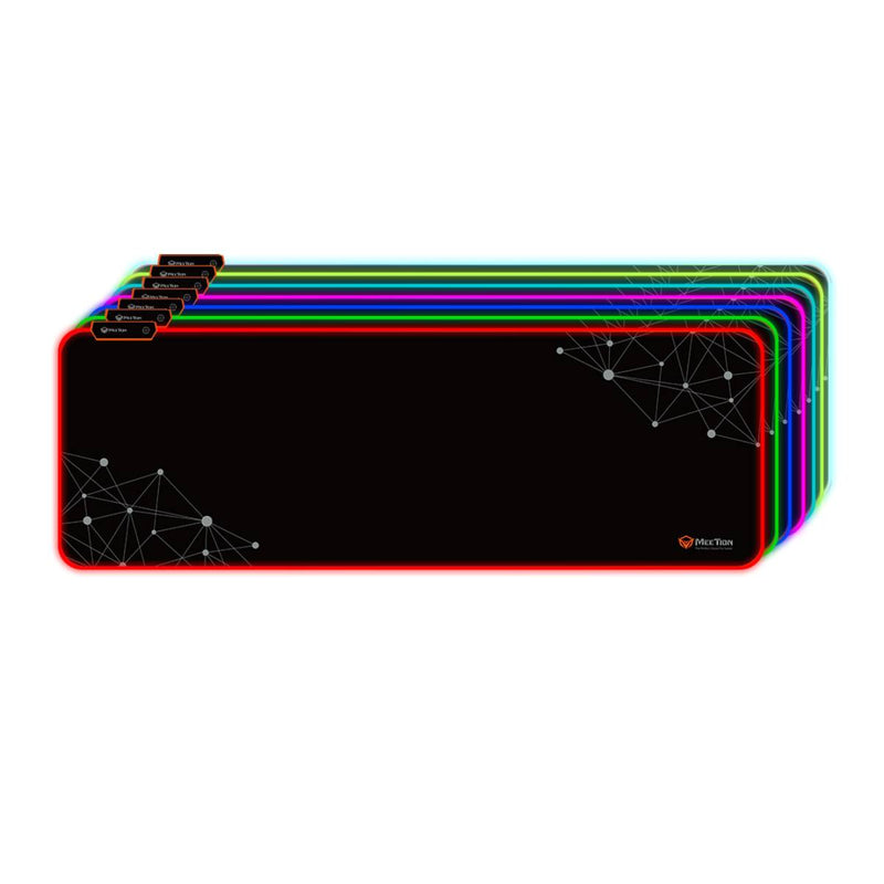 Meetion PD121 Large RGB Gaming Mouse Pad - Black