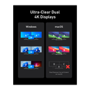 أنكر برايم محطة شحن 14 في 1 - شاشة مزدوجة - 160 وات رمادي 