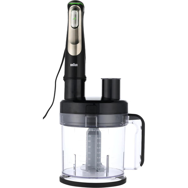 Braun Multiquick 8 Hand Blender Set 1200 Watt - Black