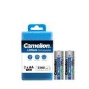 Camelion Rechargeable Lithium AA Batteries 1.5V - Silver