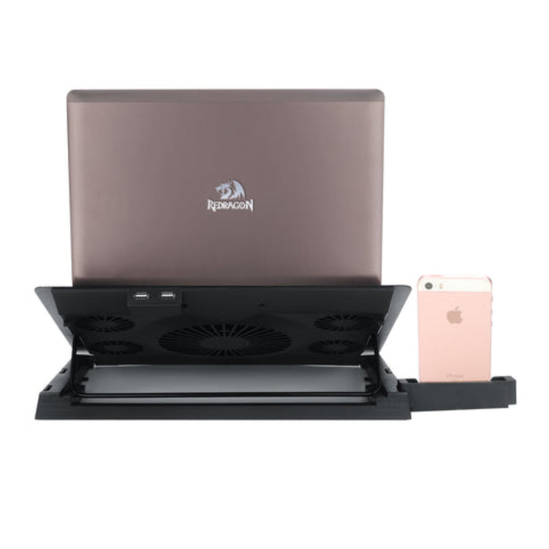 Redragon GCP500 Laptop CPU Cooler - Black