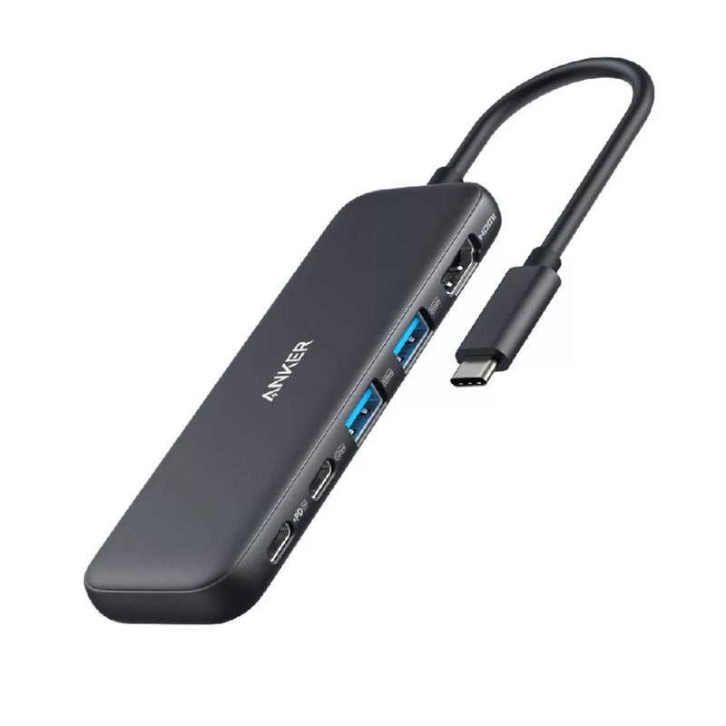 Anker 332 Hub 5 in 1 USB-C Connector, A8355H1 - Black