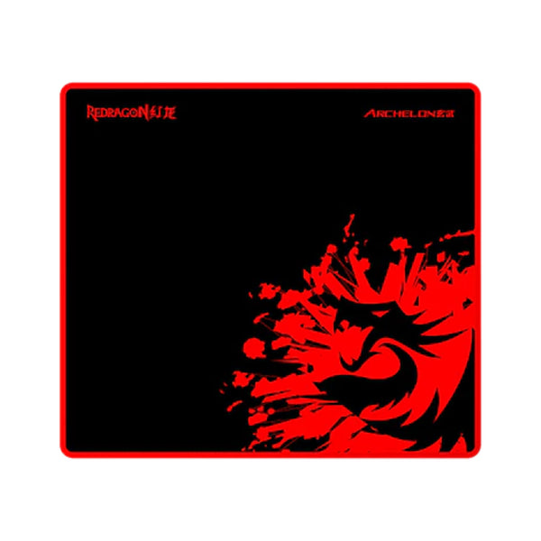 Redragon P001 Archelon Medium Gaming Mouse Pad – Black/Red