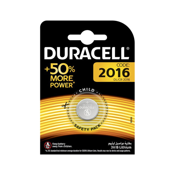 DurAcell Mini Lithium battery Code DL/CR 2016 - 1 PC