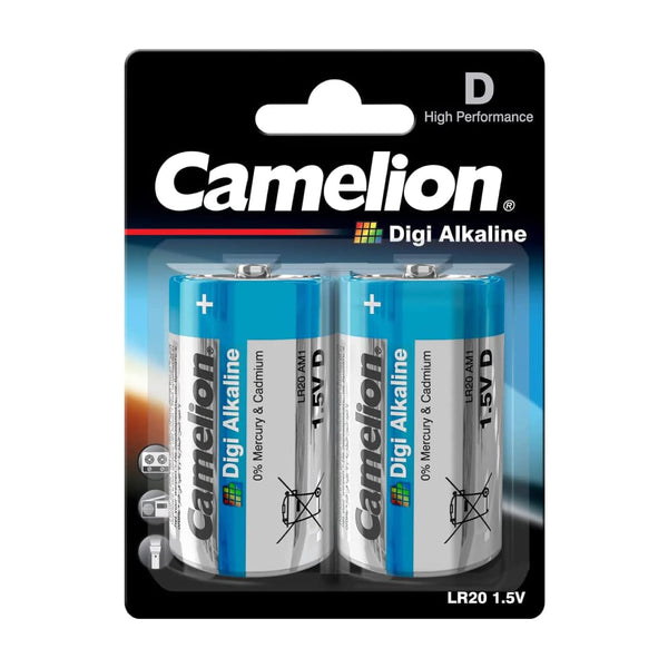 Camelion D High Performance Alkaline - LR20-BP2DG