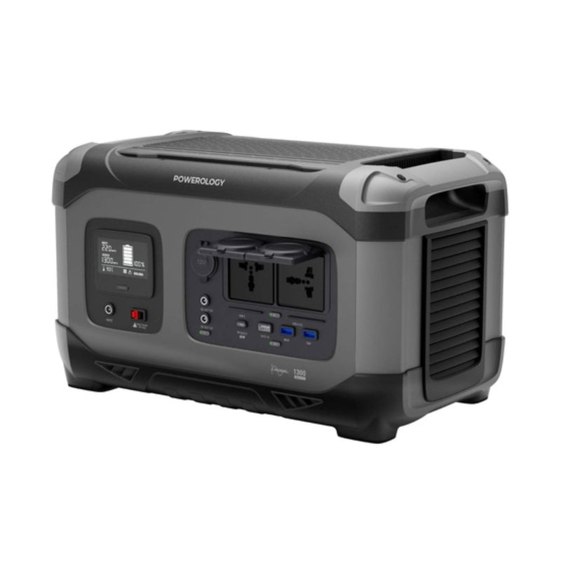 Powerology 392000mAh Power Generator with 1300W, PPBCHA23 - Black