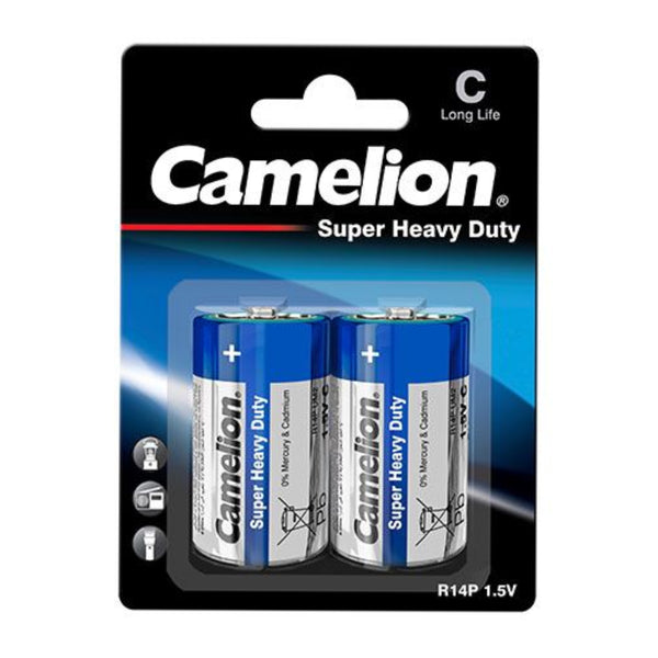 Camelion C Carbone - Zinc R14P UM2 Baby - R14P-BP2B