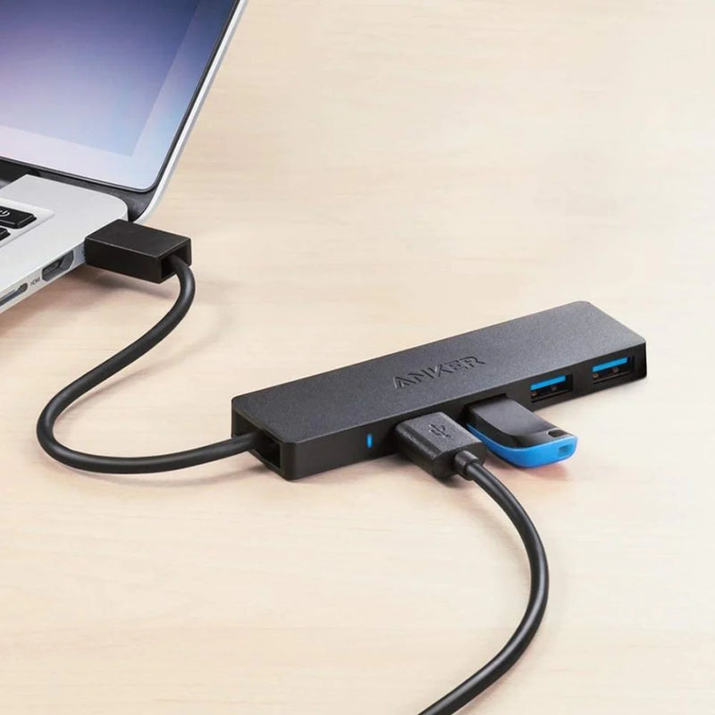 Anker Ultra Slim 4-port USB 3.0 Data Hub 2ft/60cm