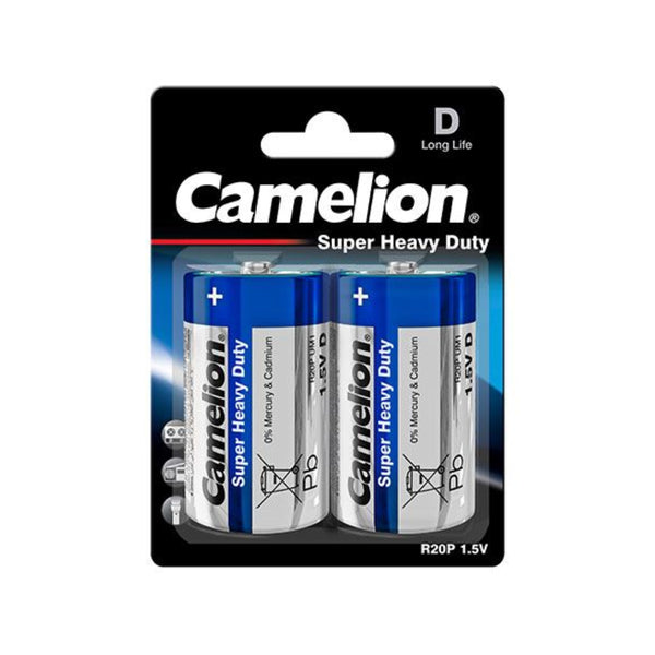 Camelion D Carbone - Zinc R20P UM1 Mono - R20P-BP2B