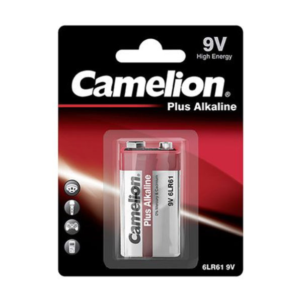 Camelion  9V High Energy  Alkaline 6LR61 Block 9V - 6LR61-BP1