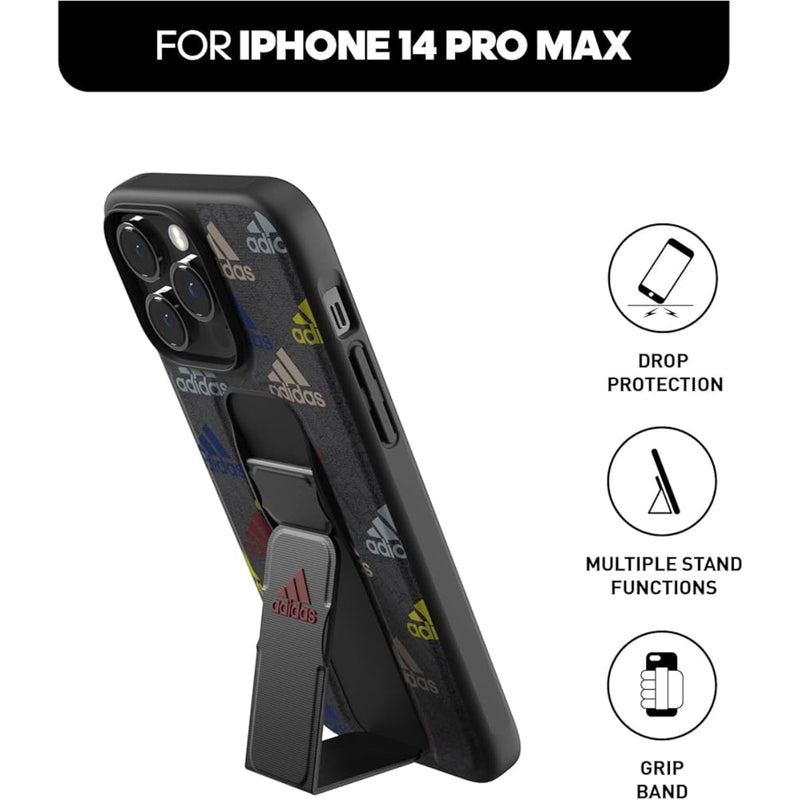 adidas Grip Case For-Pour iphone 14 Pro - Black Sports Camo