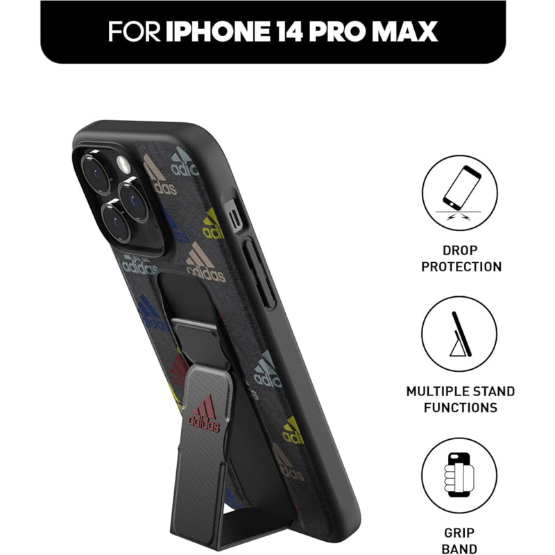 adidas Grip Case For-Pour iphone 14 Pro Max - Black Sports Camo