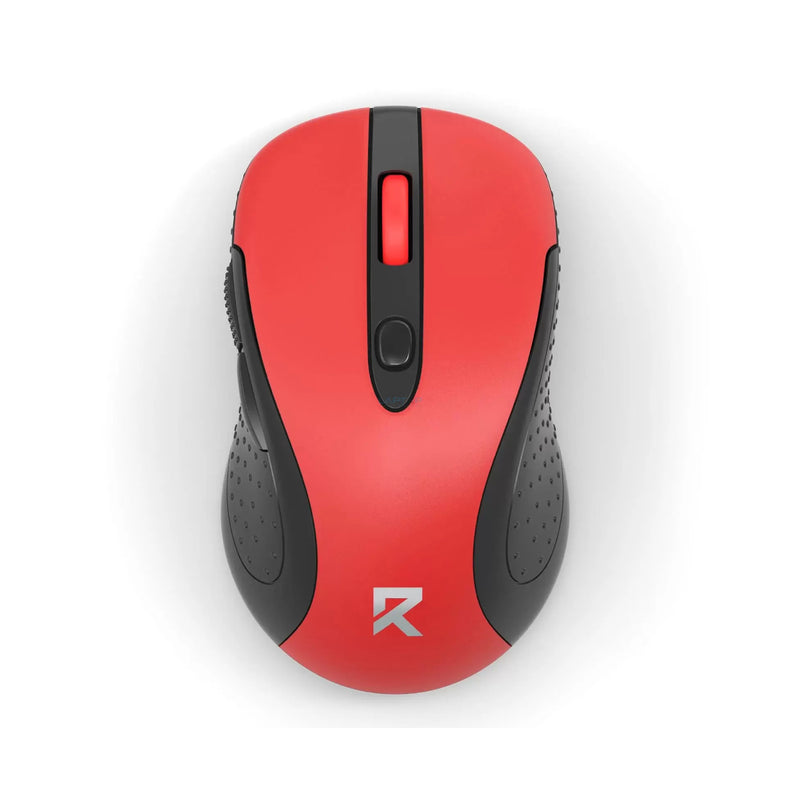 Redragon BM-2638 Wireless Mouse, Up to 2400 DPI - Red