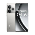Realme GT6 Dual SIM, 512GB, 16GB RAM, AMOLED, 5G Network - Fluid Silver