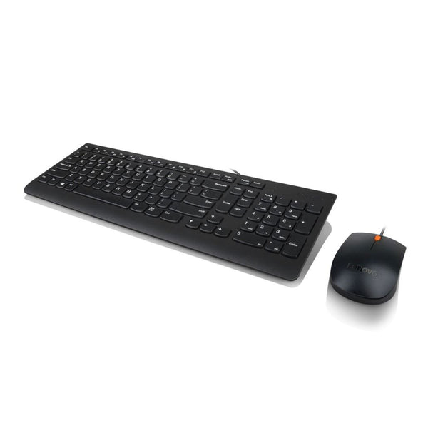 Lenovo USB Arabic 253 Keyboard & Mouse Combo - Black