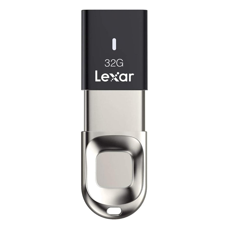 Lexar JumpDrive F35, USB card reader with Fingerprint, 32GB