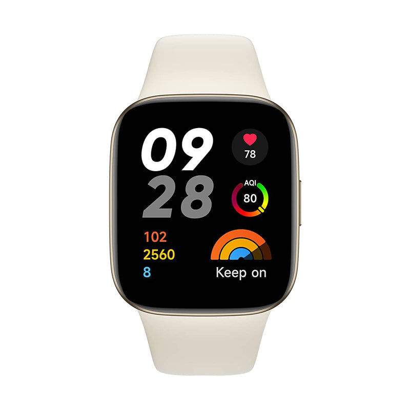 Redmi Smart Watch 3, 1.75 inch, GPS, Bluetoos Calling - Ivory