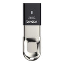 Lexar JumpDrive F35، قارئ بطاقات USB مع بصمة الإصبع، سعة 256 جيجابايت 