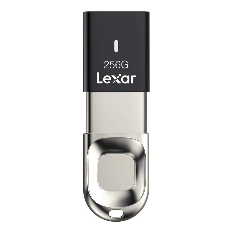 Lexar JumpDrive F35, USB card reader with Fingerprint, 256GB
