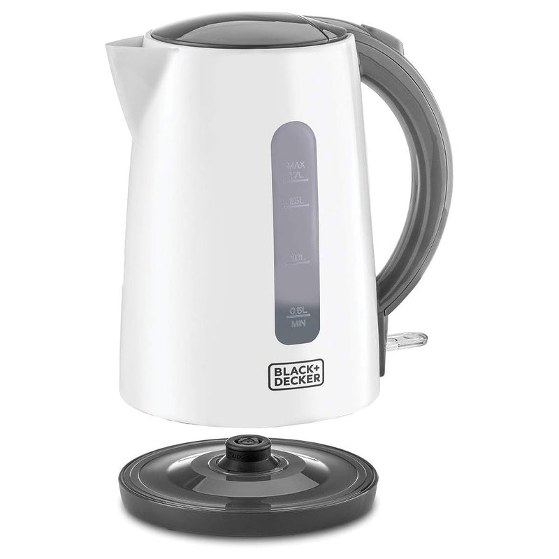 Black & Decker Kettle 2200W, 1.7L, JC70-B5 - White