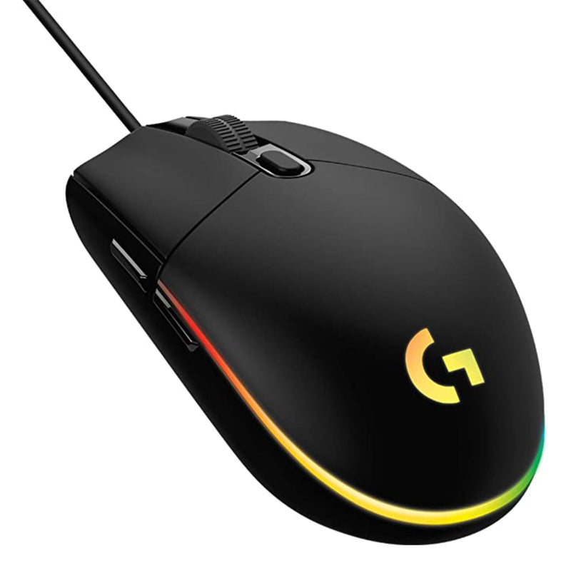 Logitech Mouse Gaming Wired G102 - Black