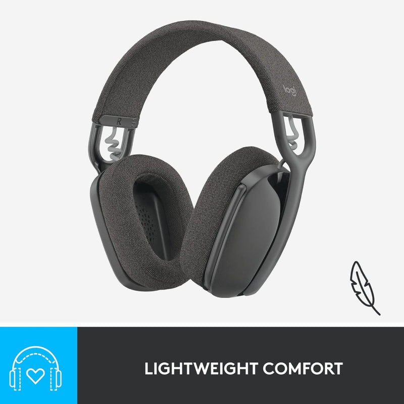 Logitech ZONE VIBE 100 Lightweight wireless headphones - Black
