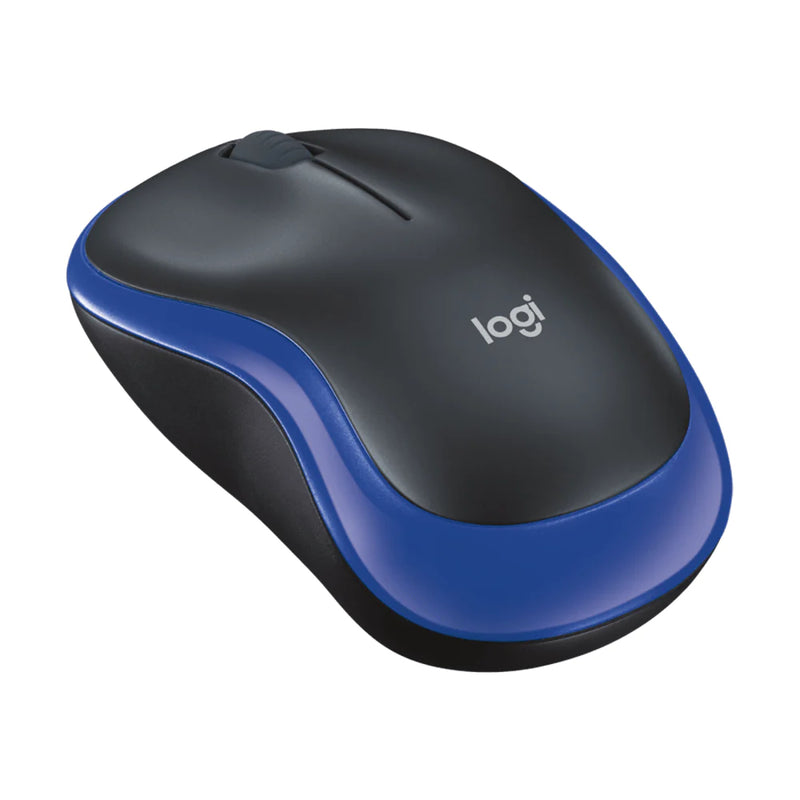 Logitech Mouse Wirless M186 - Blue