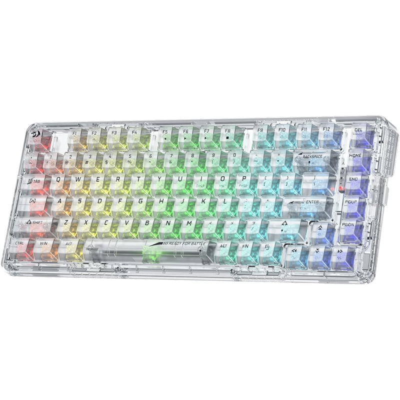 Redragon Elf Pro K649CT RGB Wireless Mechanical Gaming Keyboard - White