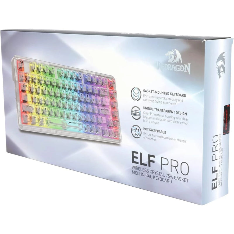 RedRagon Elf Pro Mechanical Keyboard - K649CT RGB Pro