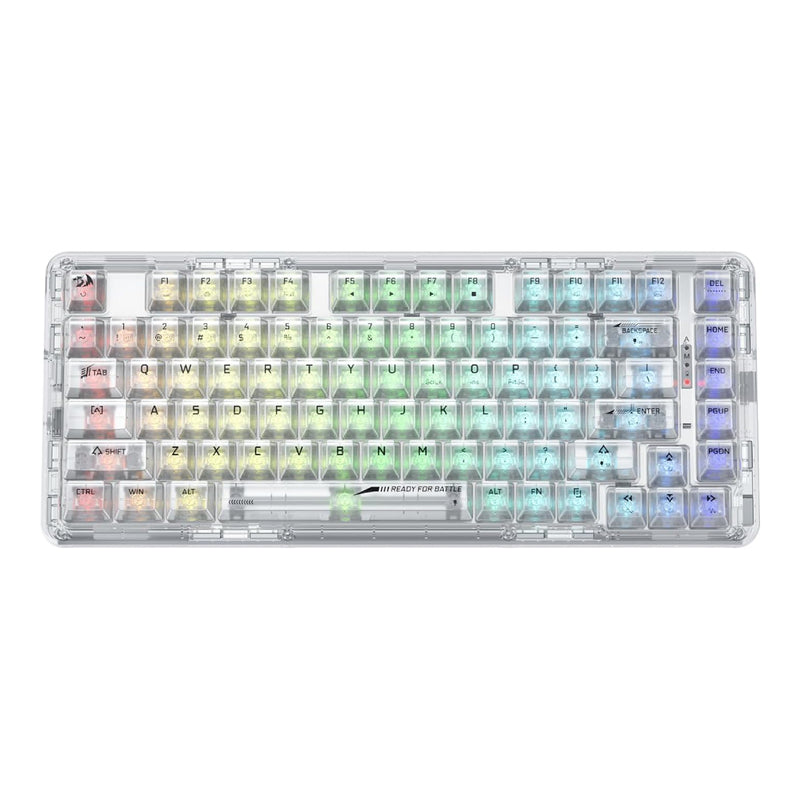 Redragon Elf Pro K649CT RGB Wireless Mechanical Gaming Keyboard - White