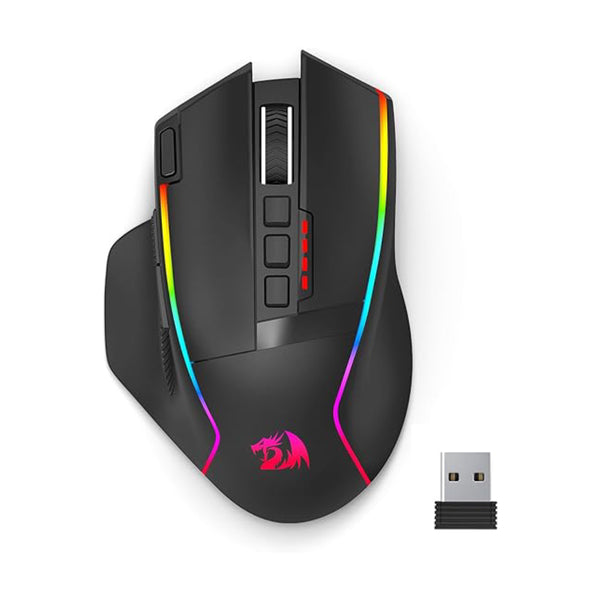 Redragon SWAIN M915RGB-WL Wireless Gaming Mouse - Black