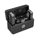 هوليلاند لارك ماكس ديو ميكروفون اللاسلكي المخصص لشخصين - أسود