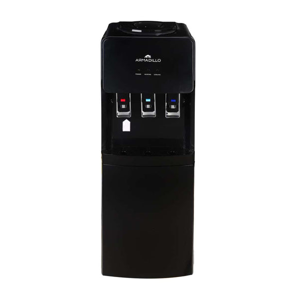 Armadillo water dispenser 3-tap With energy saving container - Black