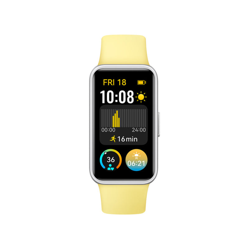 Huawei Band 9, Ultra-Thin Design And Comfortable Wearing, Scientific Sleep Analysis, Durable Battery Life -  Lemon Yellow