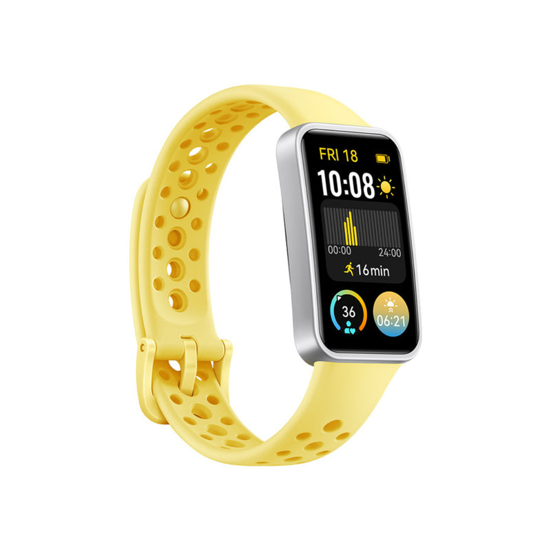 Huawei Band 9, Ultra-Thin Design And Comfortable Wearing, Scientific Sleep Analysis, Durable Battery Life -  Lemon Yellow